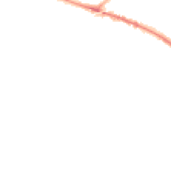 Night-time road noise heatmap for L35 0LX