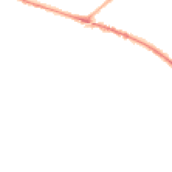 Night-time road noise heatmap for L35 0NQ