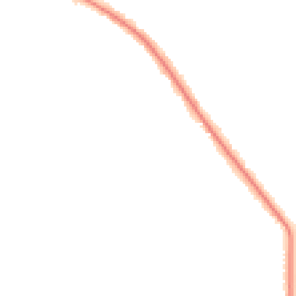 Night-time road noise heatmap for L35 0NY