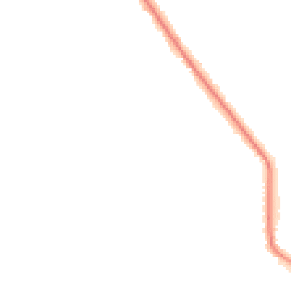 Night-time road noise heatmap for L35 0QQ
