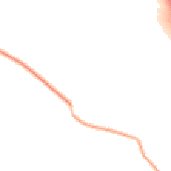 Night-time road noise heatmap for L35 1QA