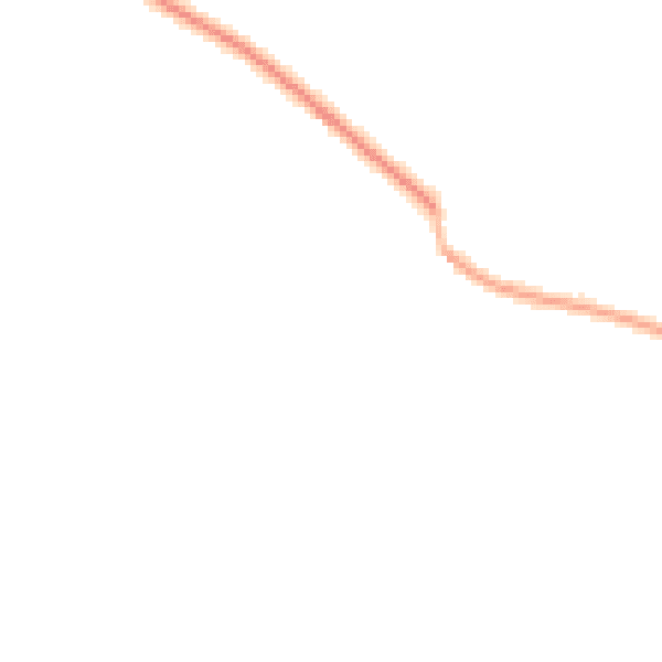 Night-time road noise heatmap for L35 1QB