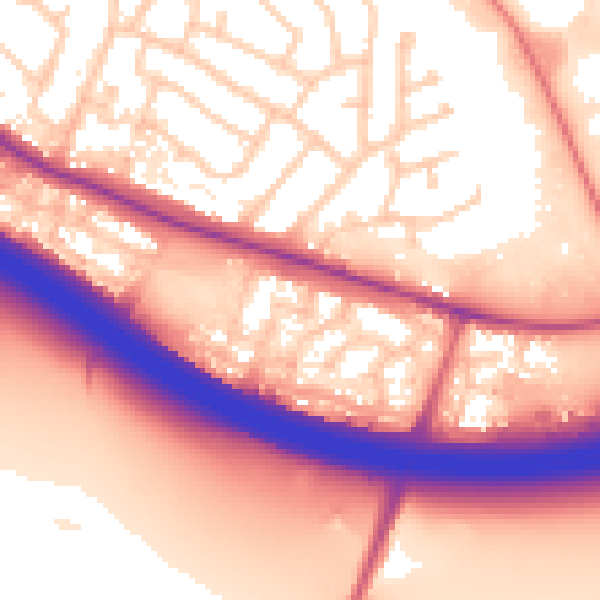 Daytime road noise heatmap for L35 1RH