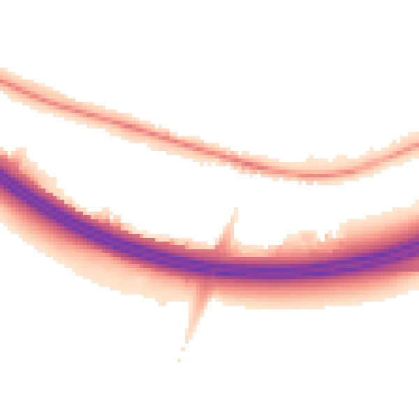 Night-time road noise heatmap for L35 1RN