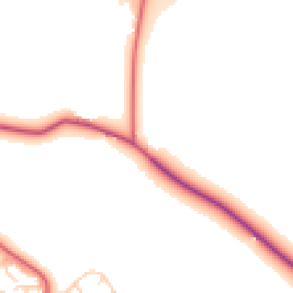 Daytime road noise heatmap for L35 1RQ