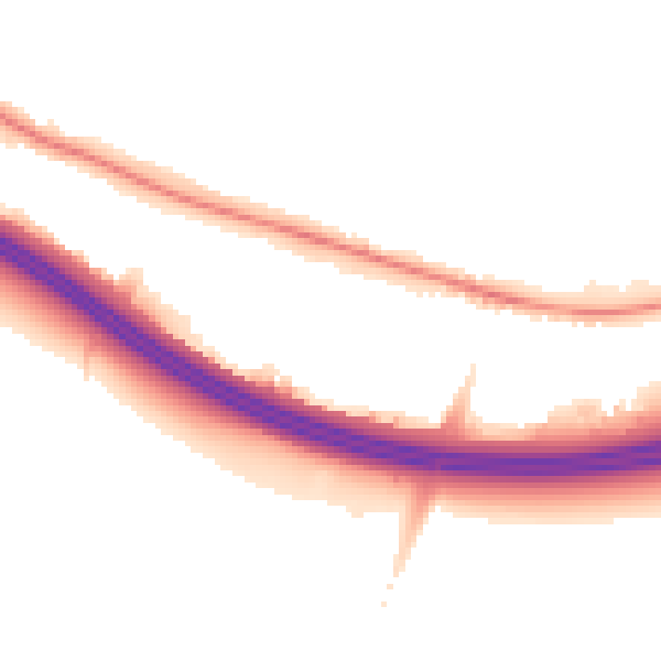 Night-time road noise heatmap for L35 1RR