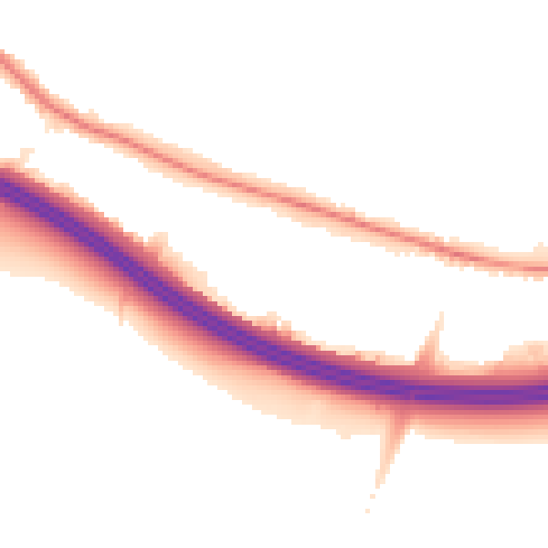 Night-time road noise heatmap for L35 1RS