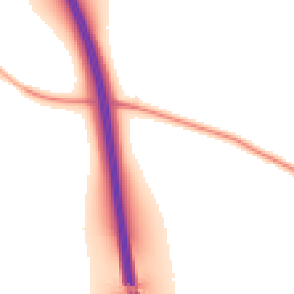 Night-time road noise heatmap for L35 1RT