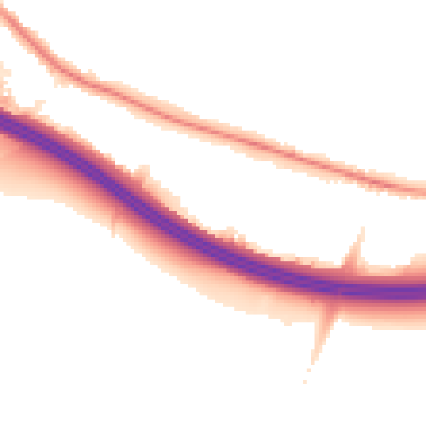 Night-time road noise heatmap for L35 1RU