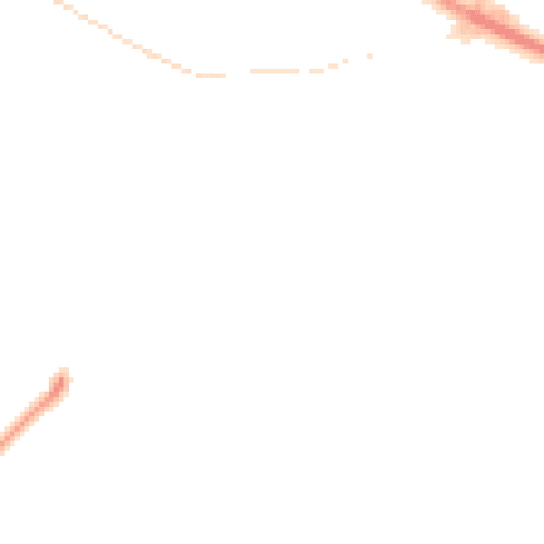 Night-time road noise heatmap for L35 2YE