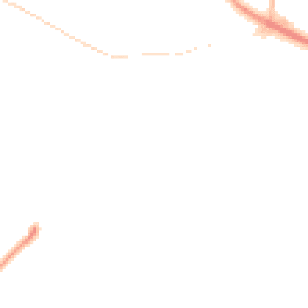 Night-time road noise heatmap for L35 2YG
