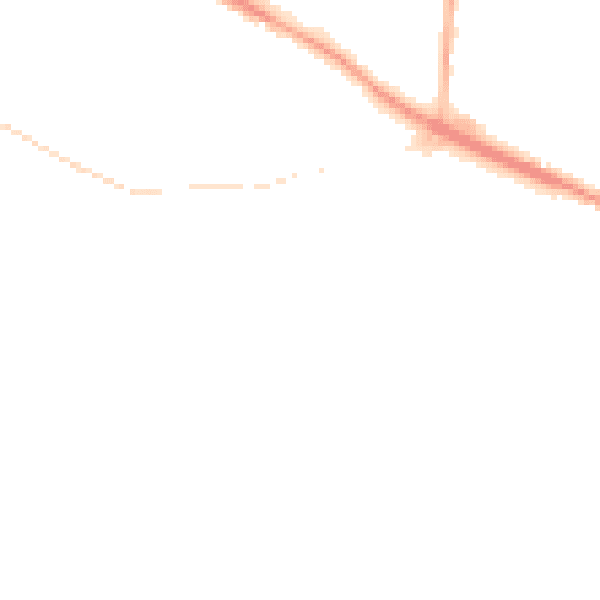 Night-time road noise heatmap for L35 2YS