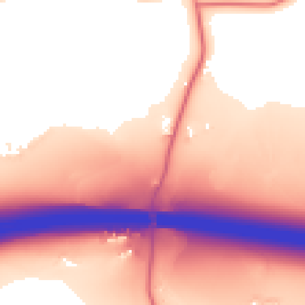 Daytime road noise heatmap for L35 3AW