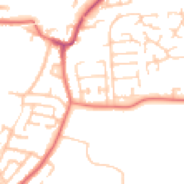 Daytime road noise heatmap for L35 3PH
