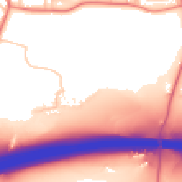 Daytime road noise heatmap for L35 3PS