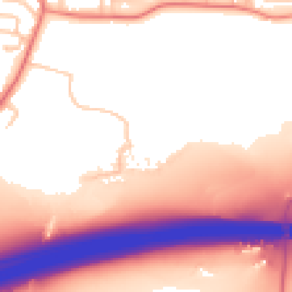 Daytime road noise heatmap for L35 3PT