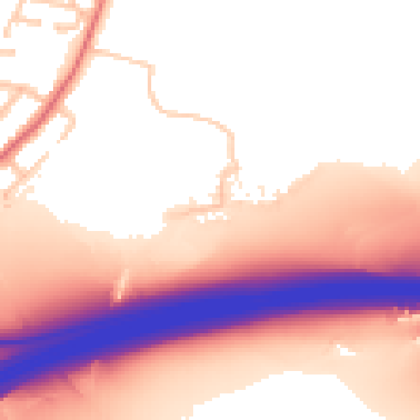 Daytime road noise heatmap for L35 3PY