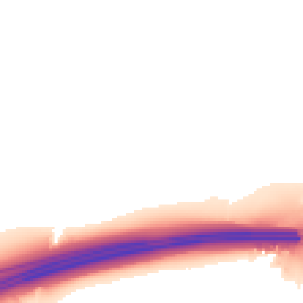 Night-time road noise heatmap for L35 3QB