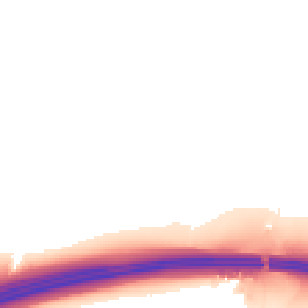 Night-time road noise heatmap for L35 3RA