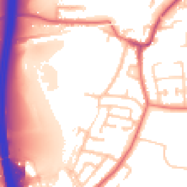Daytime road noise heatmap for L35 3RT
