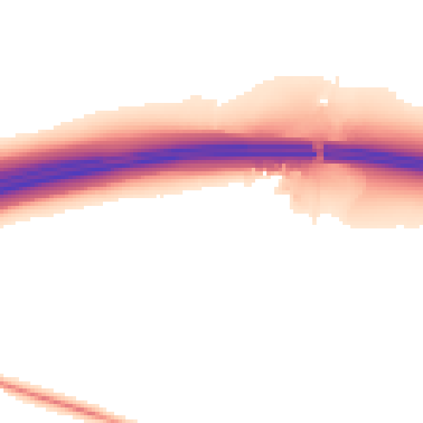 Night-time road noise heatmap for L35 3SU