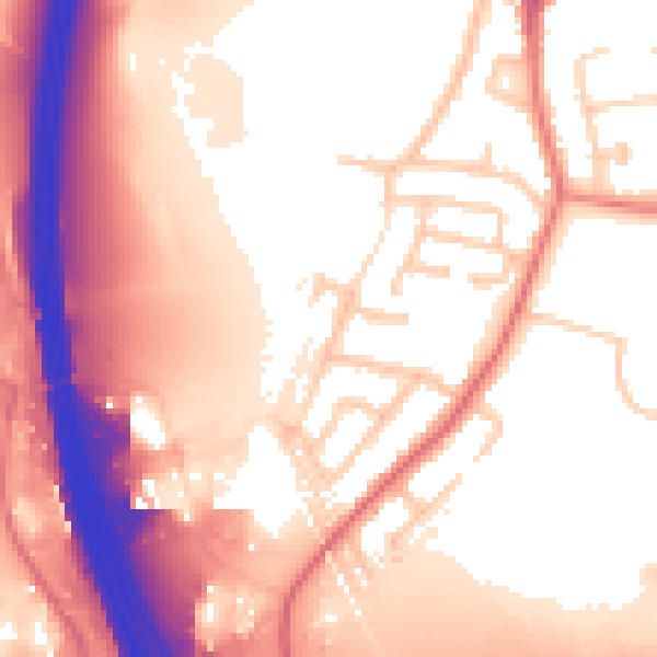 Daytime road noise heatmap for L35 3SY
