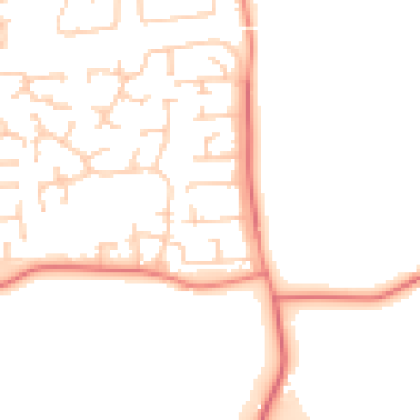 Daytime road noise heatmap for L35 3TB