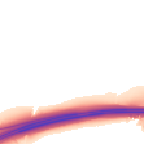 Night-time road noise heatmap for L35 3TL