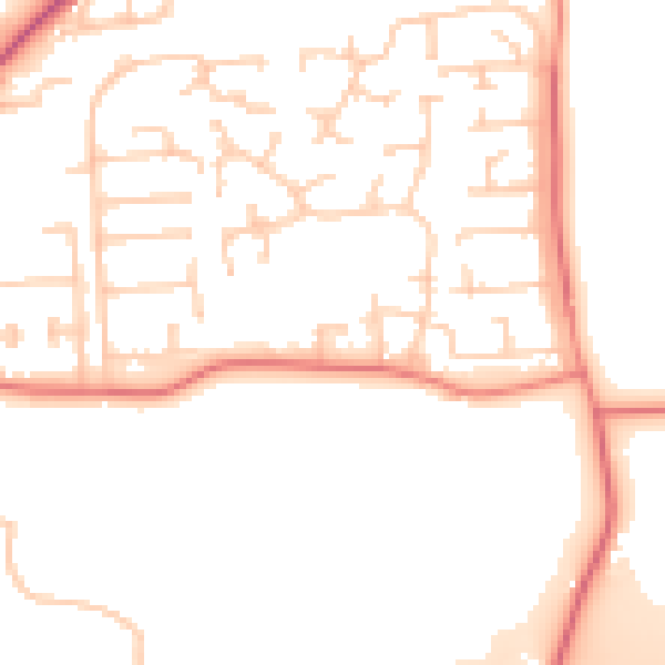 Daytime road noise heatmap for L35 3UT