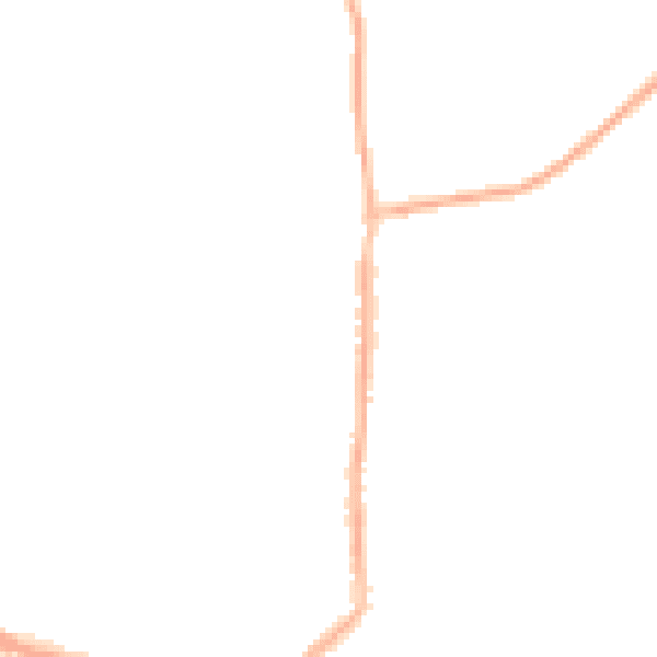 Night-time road noise heatmap for L35 4QA