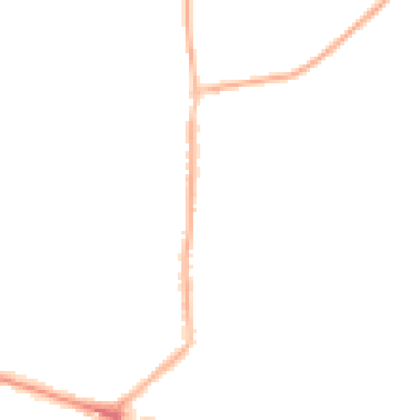 Night-time road noise heatmap for L35 4QY
