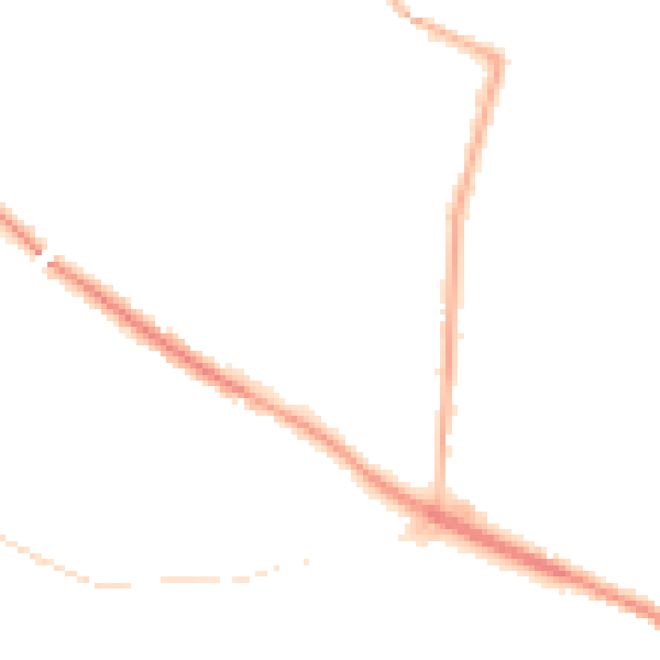 Night-time road noise heatmap for L35 5AH