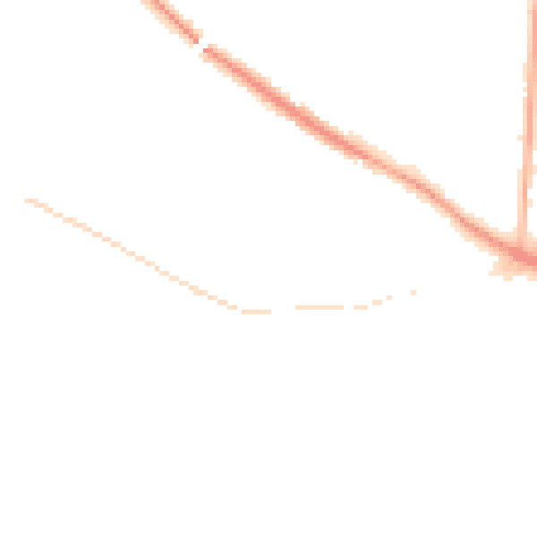 Night-time road noise heatmap for L35 5AX