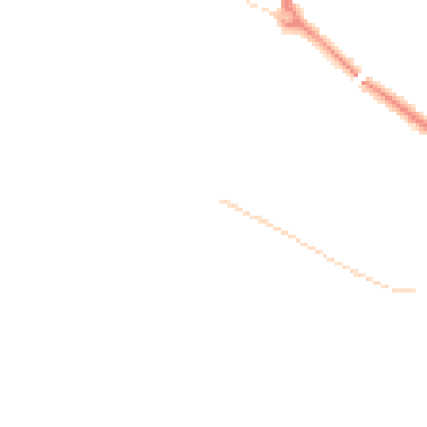 Night-time road noise heatmap for L35 5DJ