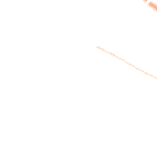 Night-time road noise heatmap for L35 5DN
