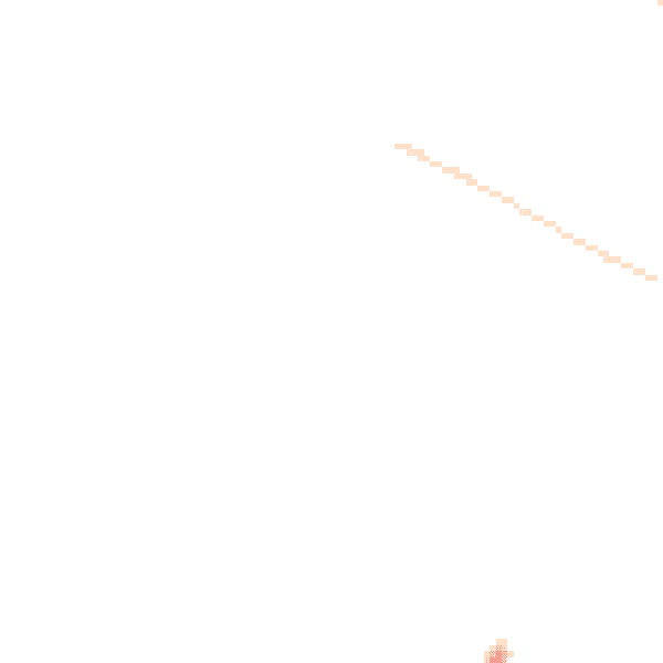 Night-time road noise heatmap for L35 5DZ