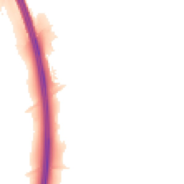 Night-time road noise heatmap for L35 5ER