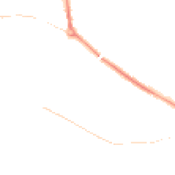 Night-time road noise heatmap for L35 5HR