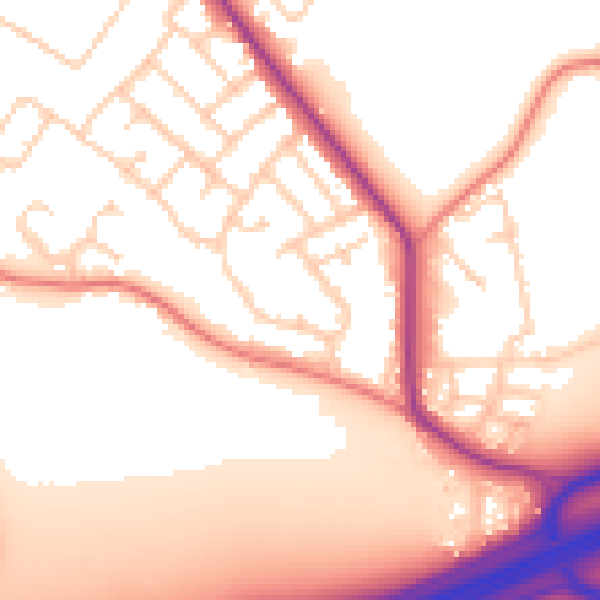 Daytime road noise heatmap for L35 6PS