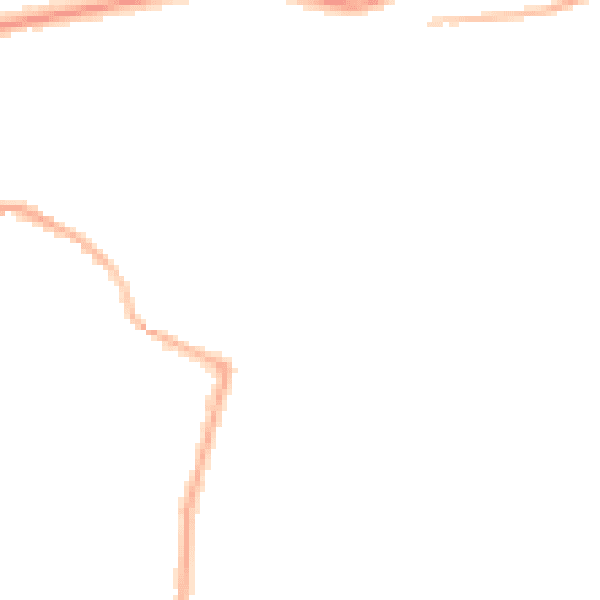 Night-time road noise heatmap for L35 7JL