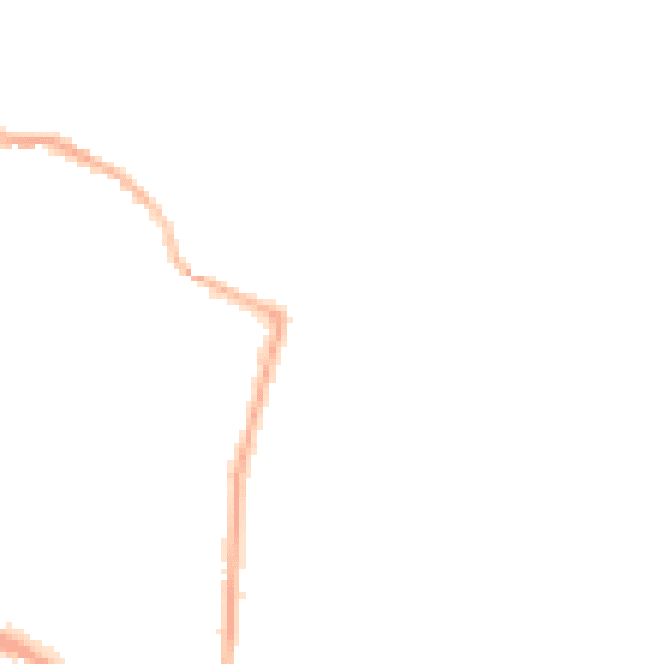 Night-time road noise heatmap for L35 7LZ