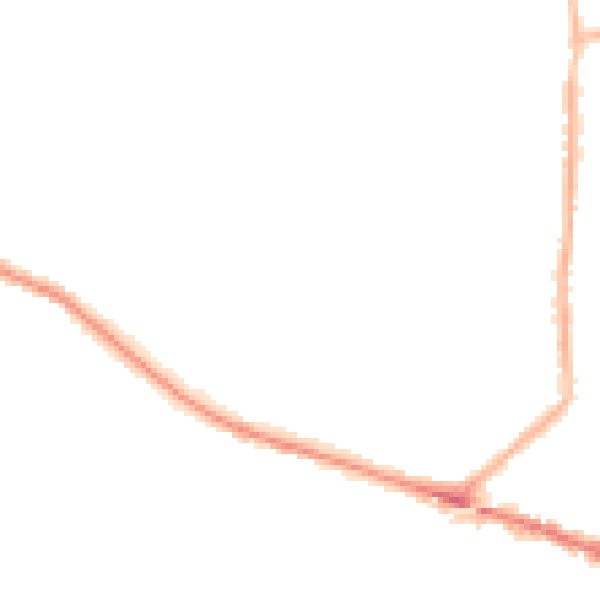 Night-time road noise heatmap for L35 8LP