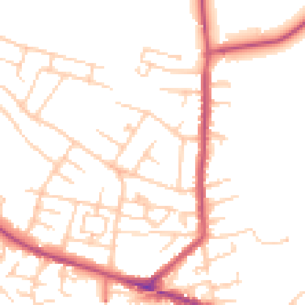 Daytime road noise heatmap for L35 8PH