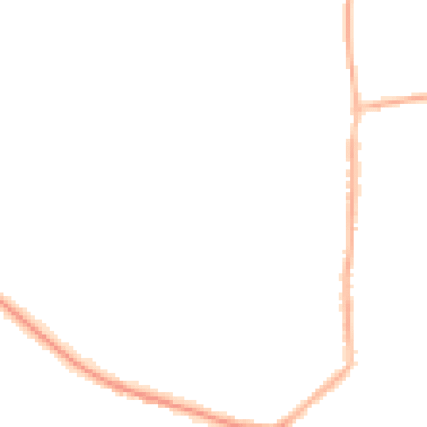 Night-time road noise heatmap for L35 8PL