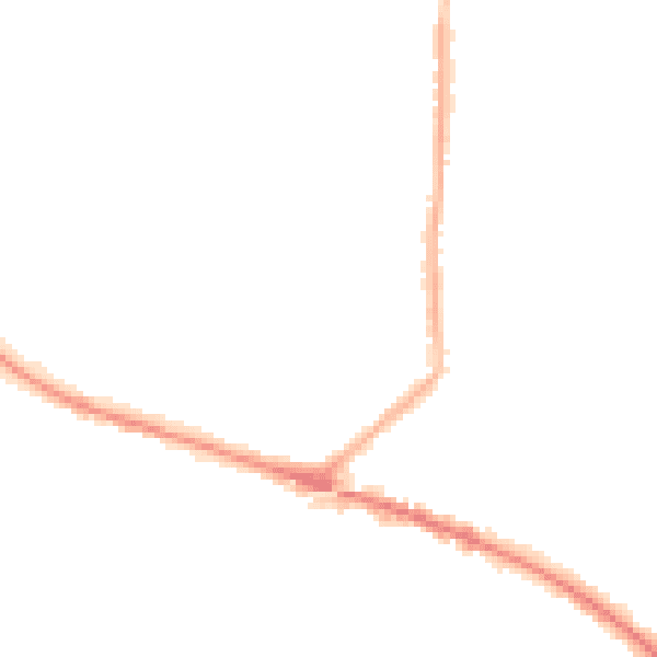 Night-time road noise heatmap for L35 8QH