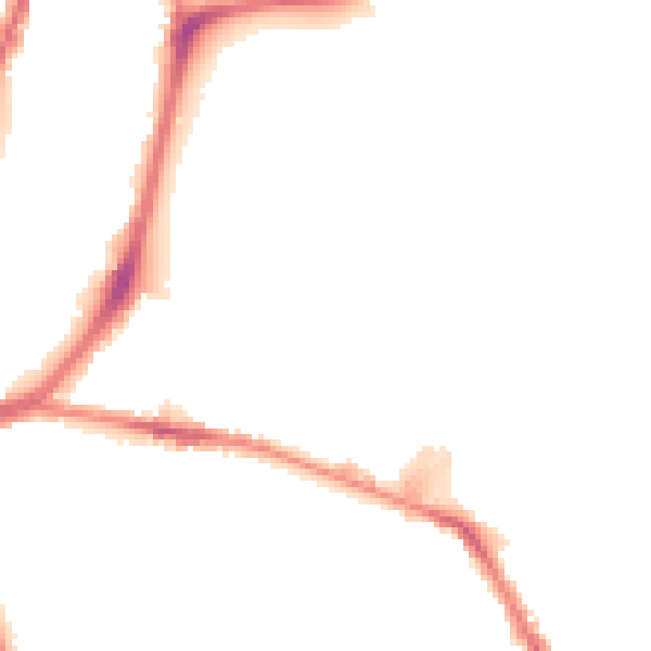 Night-time road noise heatmap for L4 0RS