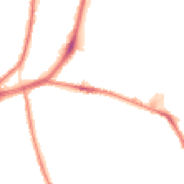 Night-time road noise heatmap for L4 0SJ