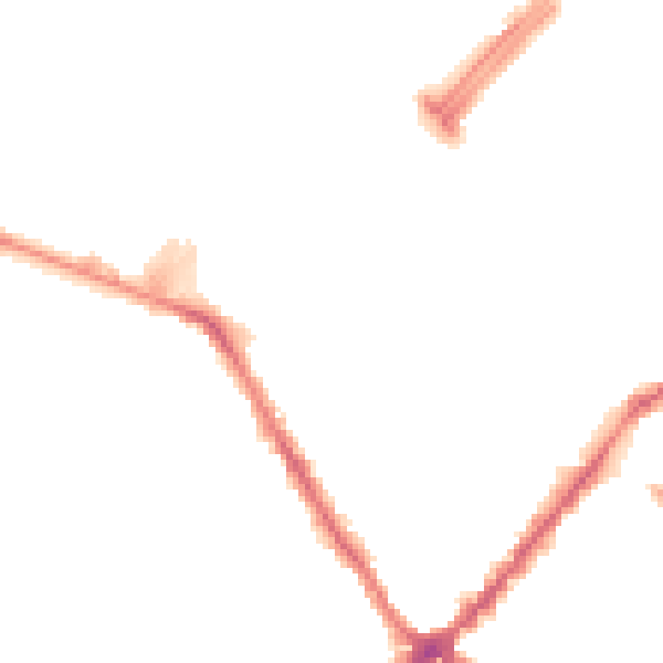 Night-time road noise heatmap for L4 0TB
