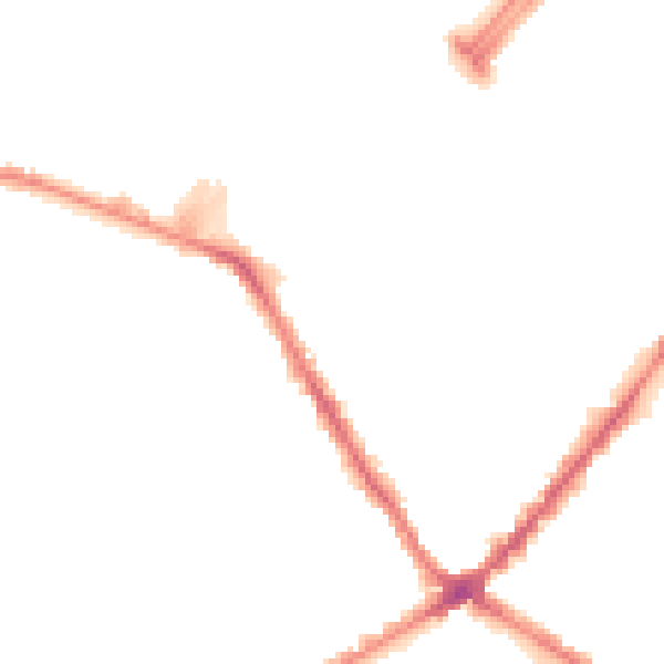 Night-time road noise heatmap for L4 0UA