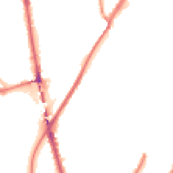 Night-time road noise heatmap for L4 1UH